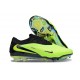 Scarpe da Calcio Nike Phantom 6 Elite Low FG Verde Nero