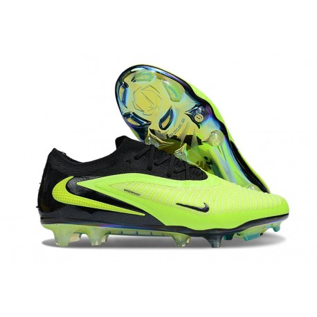 Scarpe da Calcio Nike Phantom 6 Elite Low FG Verde Nero