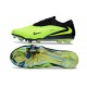 Scarpe da Calcio Nike Phantom 6 Elite Low FG Verde Nero