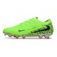 Scarpe da Calcio Nike Phantom 6 Elite Low FG Verde Nero