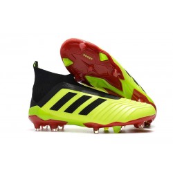 Scarpe da Calcio Nuova adidas Predator 18+ FG - Giallo Nero Rosso