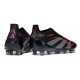adidas Predator Elite 25 Senza Lacci FG Nero Grigio 4 Rosso Lucido