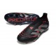 adidas Predator Elite 25 Senza Lacci FG Nero Grigio 4 Rosso Lucido