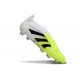 adidas Predator Elite 25 Senza Lacci FG Bianco Nero Limone Lucido