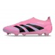 adidas Predator Elite 25 Senza Lacci FG Rosa Nero