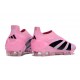 adidas Predator Elite 25 Senza Lacci FG Rosa Nero