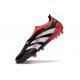 adidas Predator Elite 25 Senza Lacci FG X MOMENTS Nero Bianco Rosso Vivido