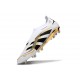 adidas Predator Elite 25 Senza Lacci FG Ftwr Bianco Nero Oro Met