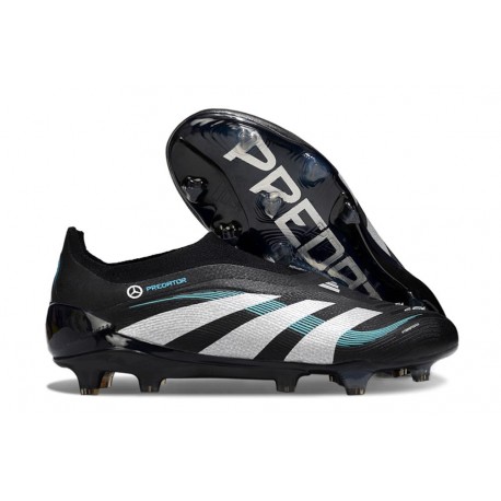 adidas Predator Elite 25 Senza Lacci FG Nero Bianco Blu