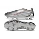 adidas Predator Elite 25 Senza Lacci FG Argento Grigio