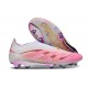adidas Predator Elite 25 Senza Lacci FG Rosa Bianco