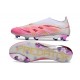 adidas Predator Elite 25 Senza Lacci FG Rosa Bianco