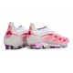 adidas Predator Elite 25 Senza Lacci FG Rosa Bianco