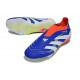 adidas Predator Elite 25 Senza Lacci FG Blu Lucido Ftwr Bianco Rosso Solare