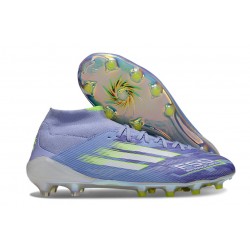 adidas F50 Elite Mid FG Nuovo Viola Tone Limone Lucido Viola Rush