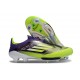 adidas F50+ Senza Lacci FG Viola Rush Ftwr Bianco Limone Lucido