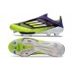 adidas F50+ Senza Lacci FG Viola Rush Ftwr Bianco Limone Lucido