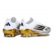adidas F50+ Senza Lacci FG Bianco Nero Core Oro Met