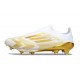 adidas F50+ Senza Lacci FG Bianco Oro Met
