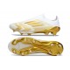 adidas F50+ Senza Lacci FG Bianco Oro Met