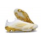 adidas F50+ Senza Lacci FG Bianco Oro Met