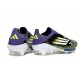 adidas F50+ Senza Lacci FG Viola Rush Ftwr Bianco Limone Lucido
