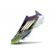 adidas F50+ Senza Lacci FG Viola Rush Ftwr Bianco Limone Lucido