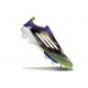 adidas F50+ Senza Lacci FG Viola Rush Ftwr Bianco Limone Lucido