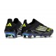 adidas F50+ Senza Lacci FG Nero Core Ferro Metallizzato Limone Lucido