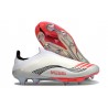 adidas F50+ Senza Lacci FG MESSI Ftwr Bianco Rosso Lucido Argento Metallico