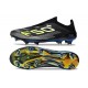 adidas F50+ Senza Lacci FG Nero Core Ferro Metallizzato Limone Lucido