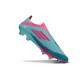 adidas F50+ Senza Lacci FG Messi Flash Acqua Rosa Lucido Ciano Lucido