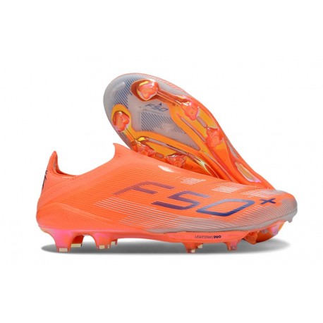 adidas F50+ Senza Lacci FG Arancione Nero