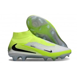 Scarpa Nike Phantom 6 Elite High Cut FG Grigio Verde Nero
