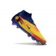Scarpa Nike Phantom 6 Elite High Cut FG Giallo Blu Oro