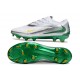Scarpe da Calcio Nike Phantom 6 Elite Low FG Bianco Argento Verde