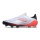 Scarpe adidas F50 Elite Laceless FG Bianco Nero Rosso