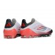 Scarpe adidas F50 Elite Laceless FG Bianco Nero Rosso