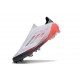 Scarpe adidas F50 Elite Laceless FG Bianco Nero Rosso