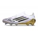 Scarpe adidas F50 Elite Laceless FG Bianco Nero Core Oro Met