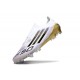 Scarpe adidas F50 Elite Laceless FG Bianco Nero Core Oro Met
