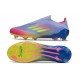 Scarpe adidas F50 Elite Laceless FG Blu Fusion Limone Lucido Rosa Lucido
