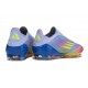 Scarpe adidas F50 Elite Laceless FG Blu Fusion Limone Lucido Rosa Lucido