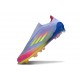 Scarpe adidas F50 Elite Laceless FG Blu Fusion Limone Lucido Rosa Lucido
