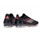 Scarpe adidas F50 Elite Laceless FG Nero Rosso