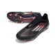 Scarpe adidas F50 Elite Laceless FG Nero Rosso