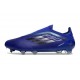 Scarpe adidas F50 Elite Laceless FG Blu