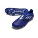 Scarpe adidas F50 Elite Laceless FG Blu