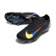 Scarpe da Calcio Nike Mercurial Vapor XVI Elite FG Nero Giallo Blu Rosso