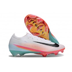 Scarpe da Calcio Nike Mercurial Vapor XVI Elite FG Bianco Rosso Blu Nero